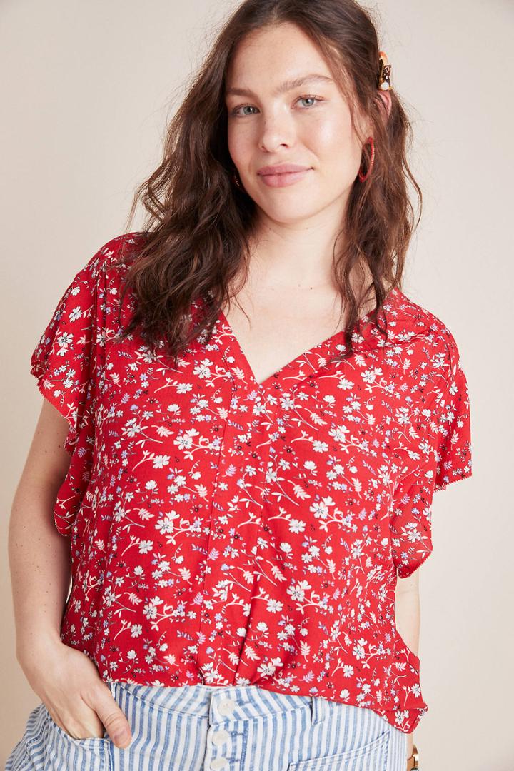 Sanctuary Heidi Flutter-sleeved