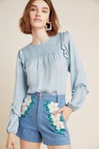 Dolan Left Coast Mejia Ruffled Top