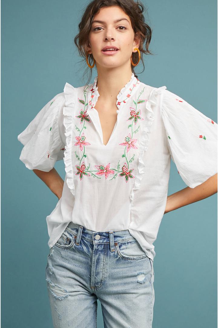 Banjanan Zoe Embroidered Blouse