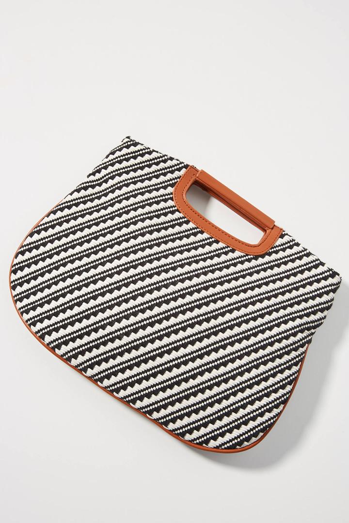 Anthropologie Malia Woven Clutch