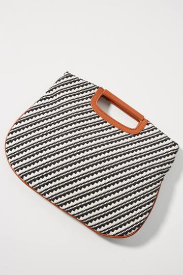 Anthropologie Malia Woven Clutch