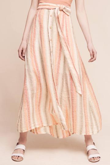 Tregene Sun-striped Maxi Skirt