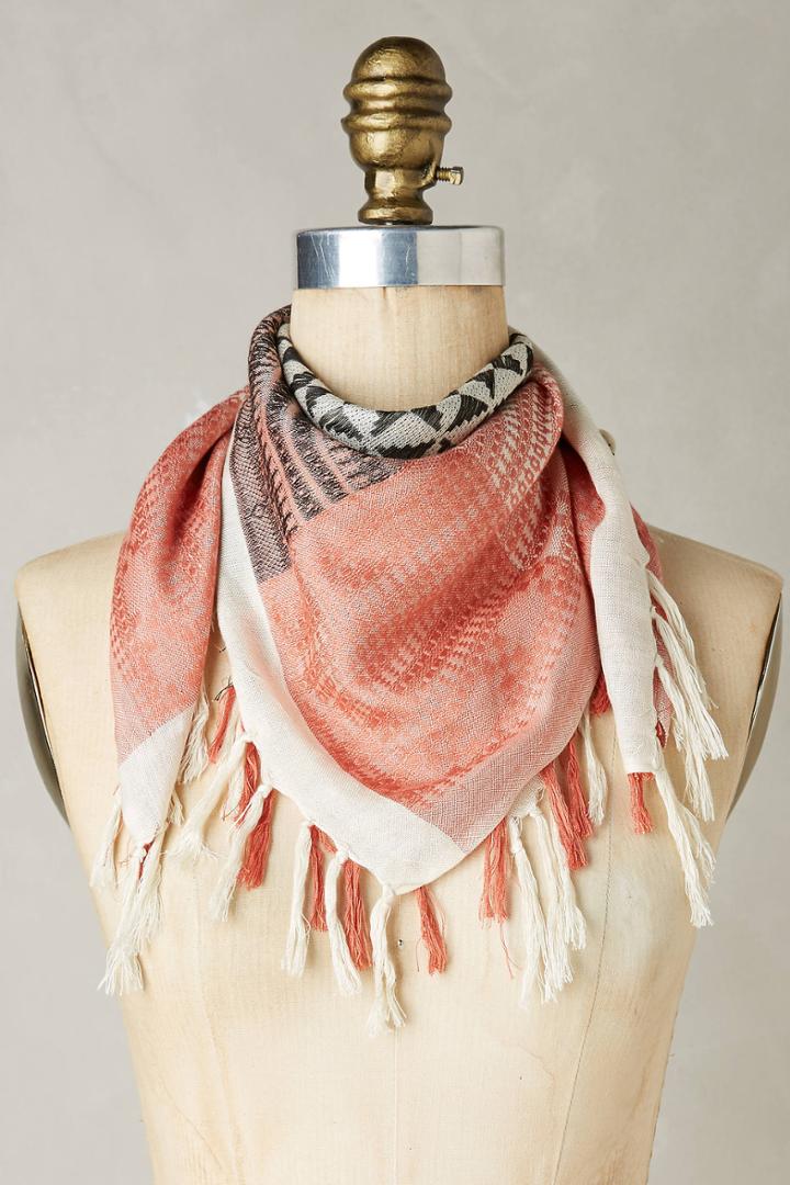 Anthropologie Montana Square Scarf