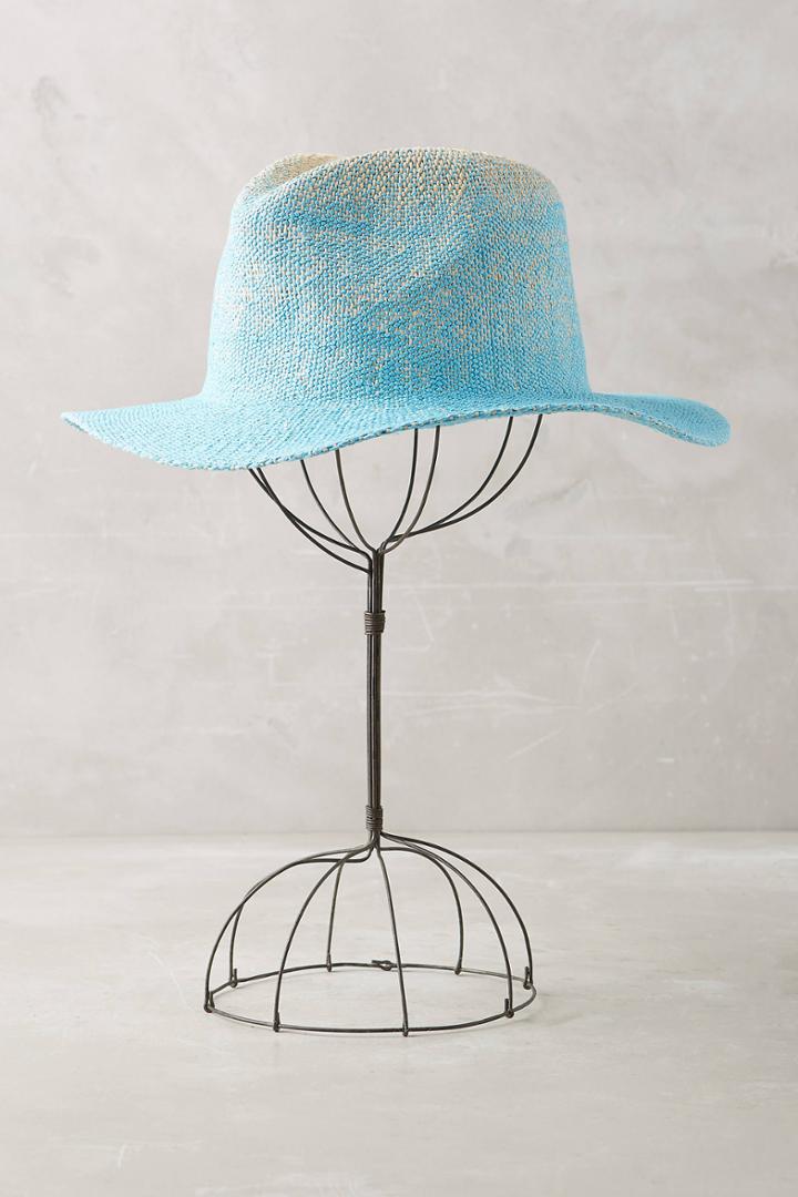 Anthropologie Cerulean Ombre Fedora