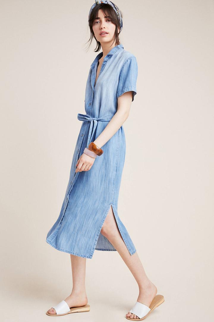 Cloth & Stone Abigail Chambray Shirtdress