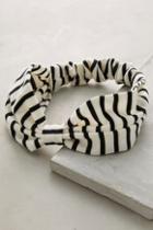 Anthropologie Cinched Stripe Turban Band