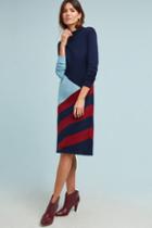Chinti & Parker Colorblocked Sweater Dress