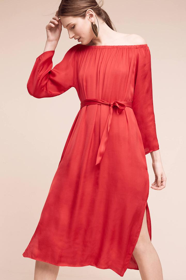 Stark Veronique Off-the-shoulder Dress