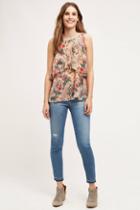 Anthropologie Ag Stevie Low-rise Ankle Jeans