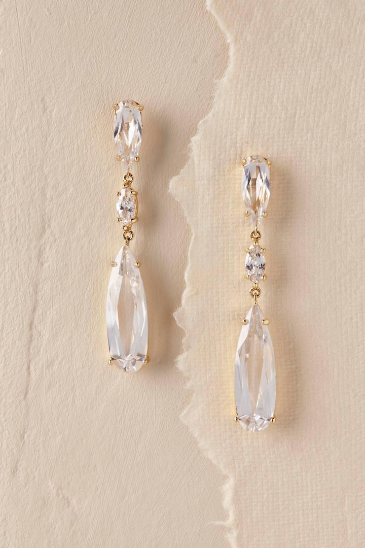 Anthropologie Eira Crystal Earrings
