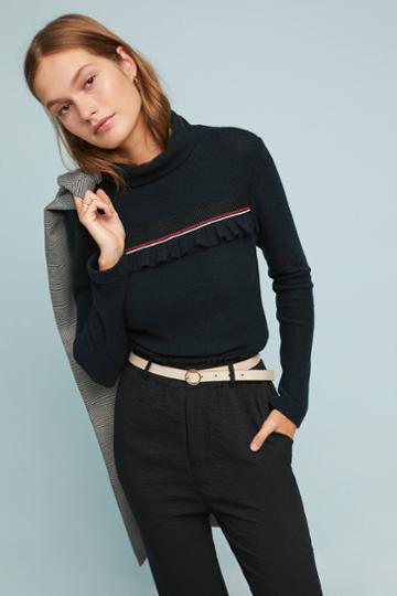 Ella Mara Norfolk Ruffled Turtleneck