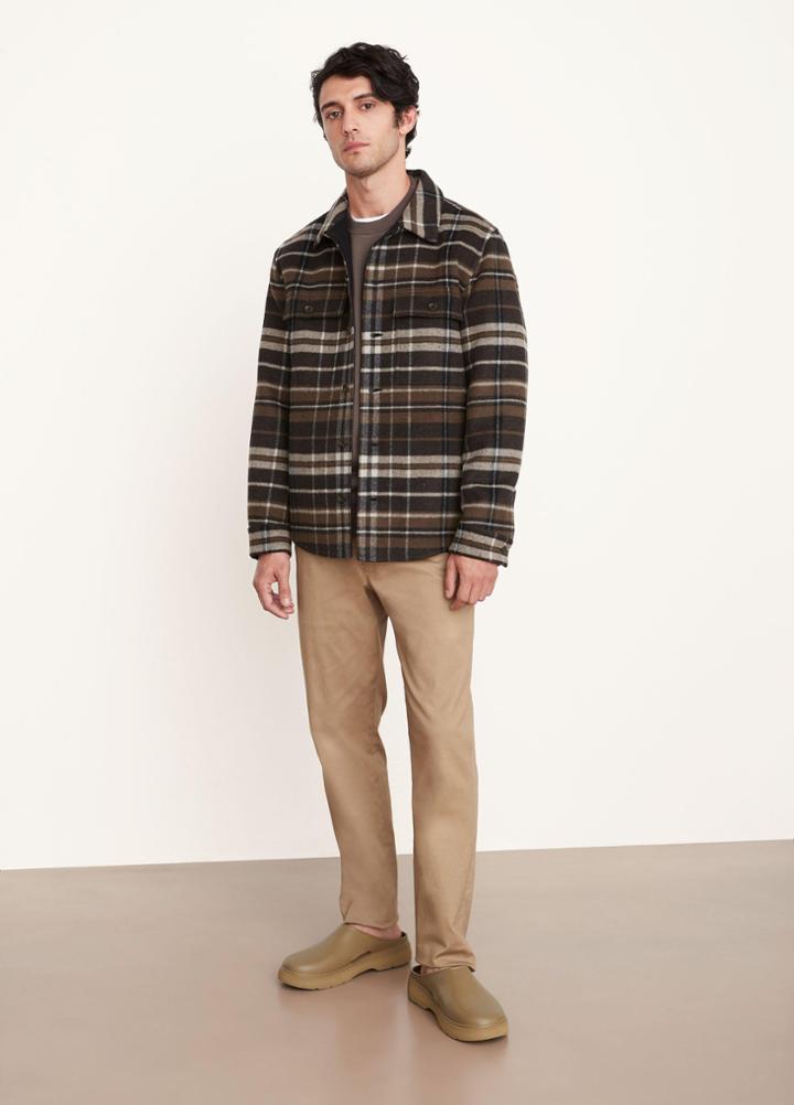 Vince Splitable Wool Shirt Jacket