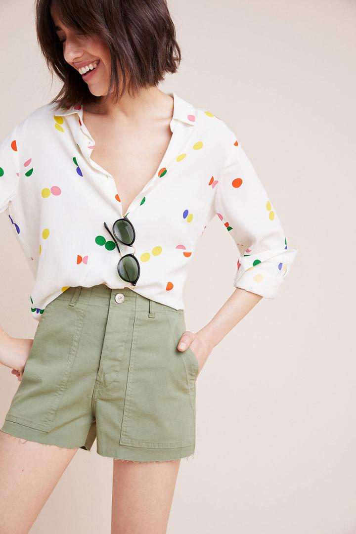 3x1 Simone Ultra High-rise Utility Shorts