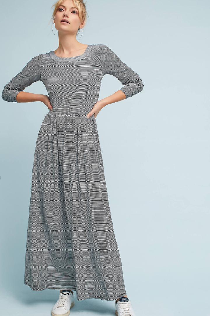 Sunday In Brooklyn Striped Knit Maxi Dress
