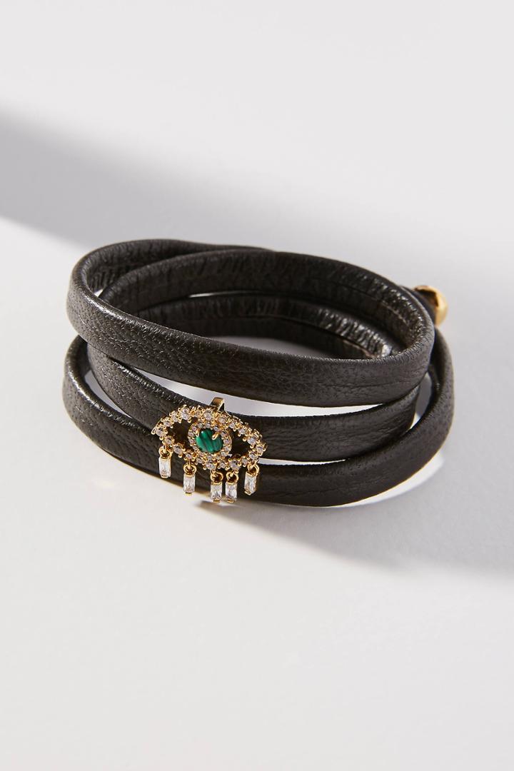Anthropologie Charmed Vision Wrap Bracelet