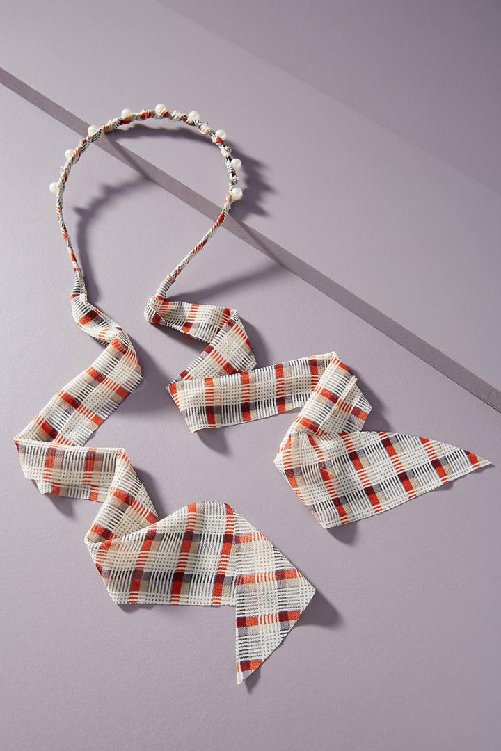 Anthropologie Celia Pearl Scarf Headband