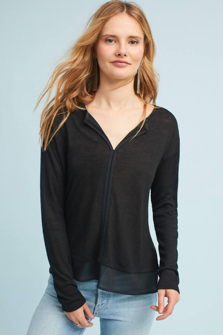 Sanctuary Hanna Split-neck Tee