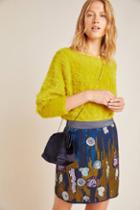 Geisha Designs Georgette Sequined Mini Skirt