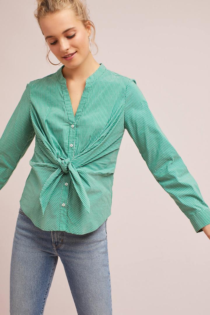 Maeve Katherine Knotted Blouse