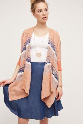 Tina + Joe Denim Circle Skirt