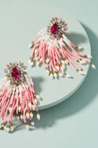 Shourouk Pink Cascade Drop Earrings