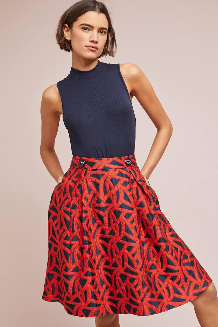 Eva Franco Mariner Skirt