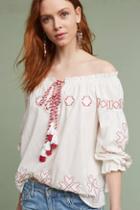 Harlyn Farina Embroidered Blouse