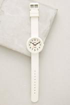 Anthropologie Electric Minky White Watch