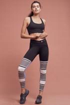 Adidas By Stella Mccartney Stu Striped Leggings