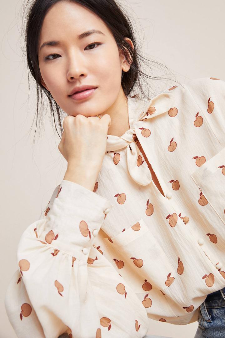 Kinga Csilla Georgia Peasant Blouse
