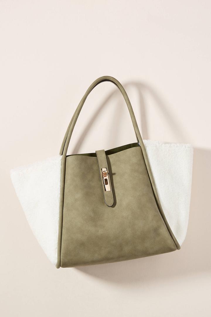 Tmrw Studio Lacy Fuzzy Tote Bag