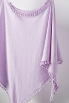 Captiva Cashmere Pommed Cashmere Triangle Scarf