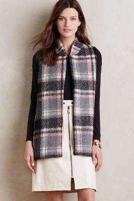 Line And Dot Highland Vest