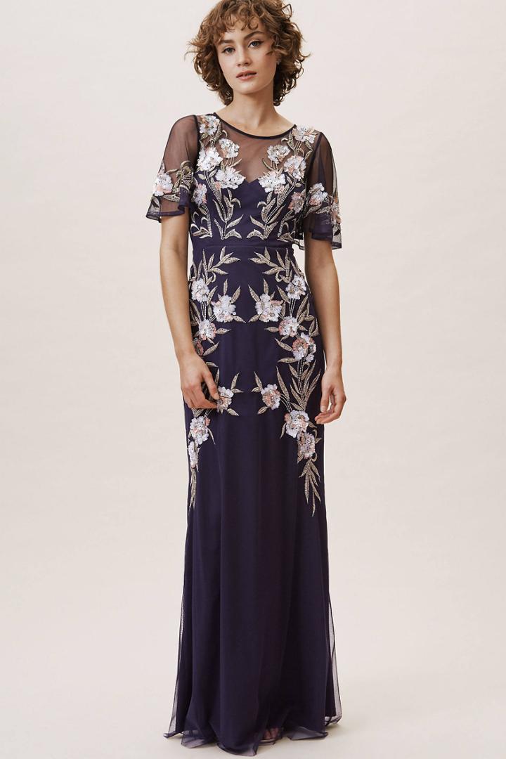 Aidan Mattox Tandy Wedding Guest Dress