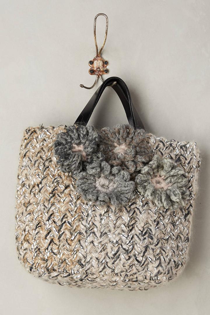 Lorenza Gandaglia Peggy Sue With Flowers Tote