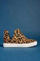 Steven By Steve Madden Caprice Leopard Sneakers