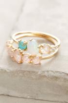 Anthropologie Rosaline Ring Set