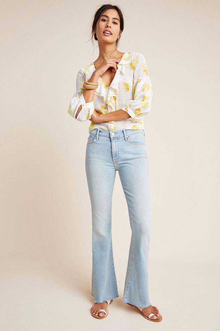 Mother The Weekender Ultra High-rise Bootcut Jeans