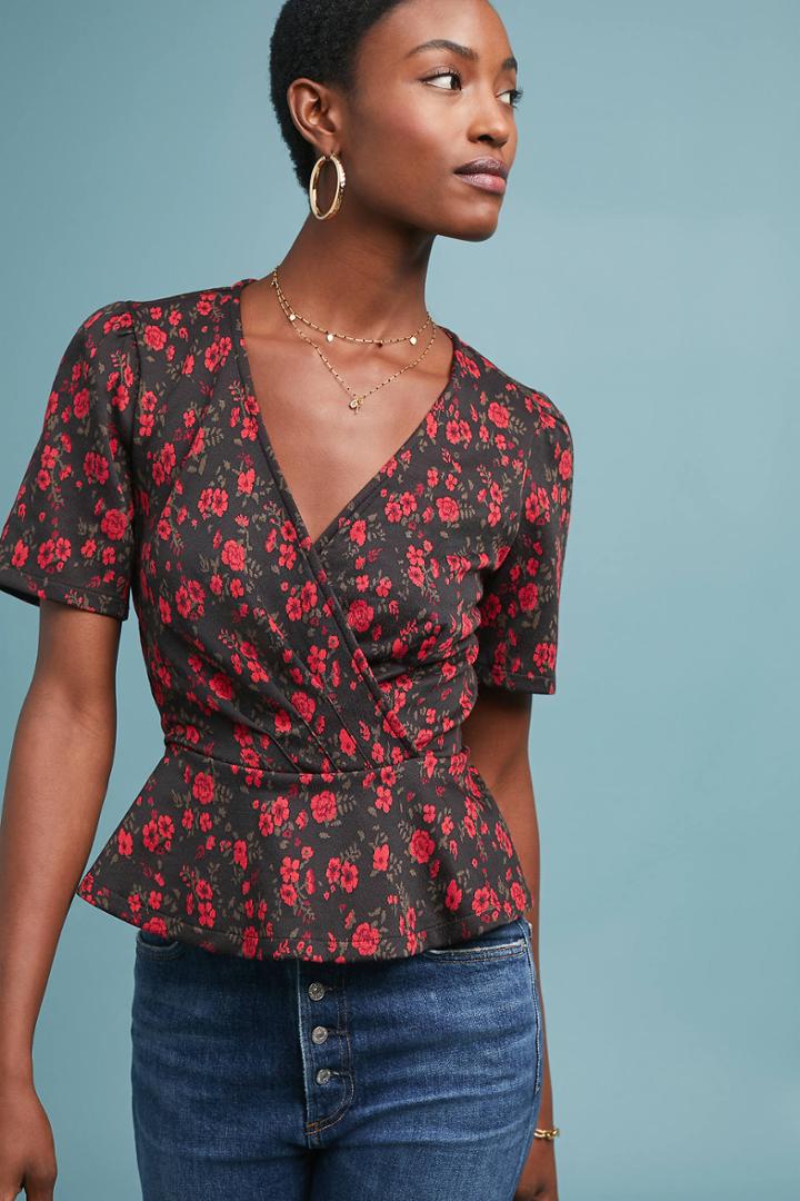 Meadow Rue Heartland Floral Top