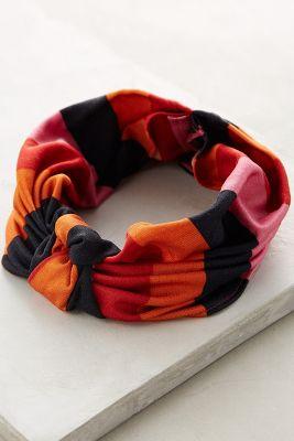 Eugenia Kim Silk Stripe Turban Band