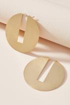 Lila Rice Split Disc Drop Earrings