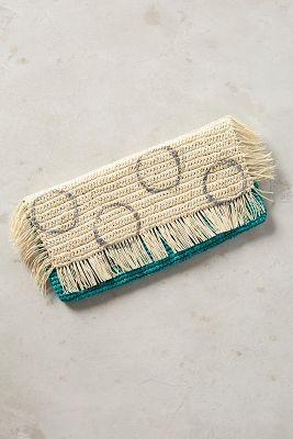 Sensi Studio Frayed Dot Clutch
