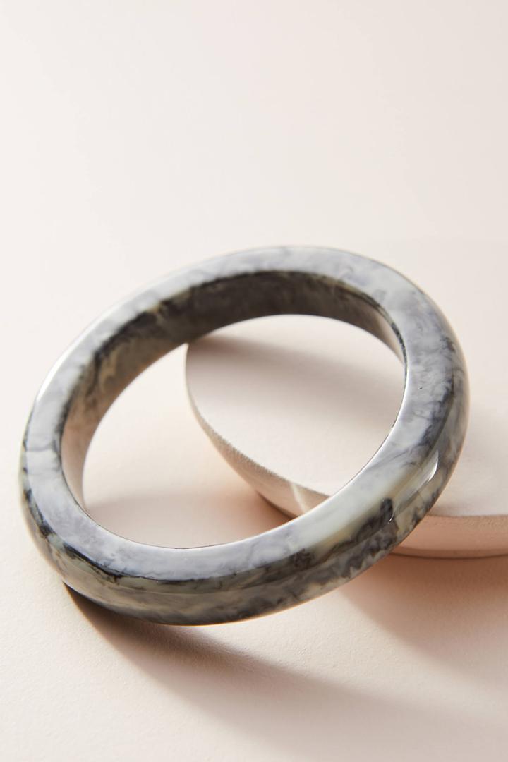Anthropologie Robin Thin Resin Bracelet