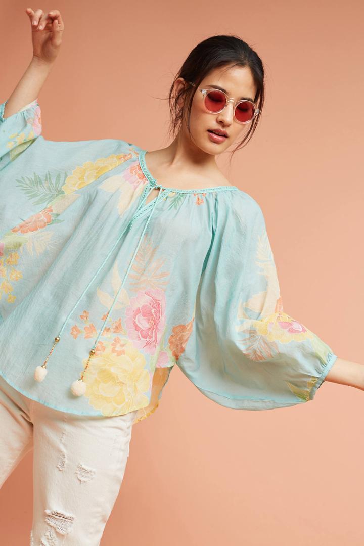 Farm Rio Basel Peasant Top
