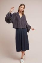 34n 118w Julianne Striped Blouse