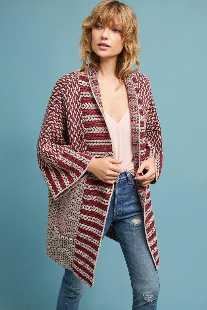 Aldomartins Intarsia Cardigan