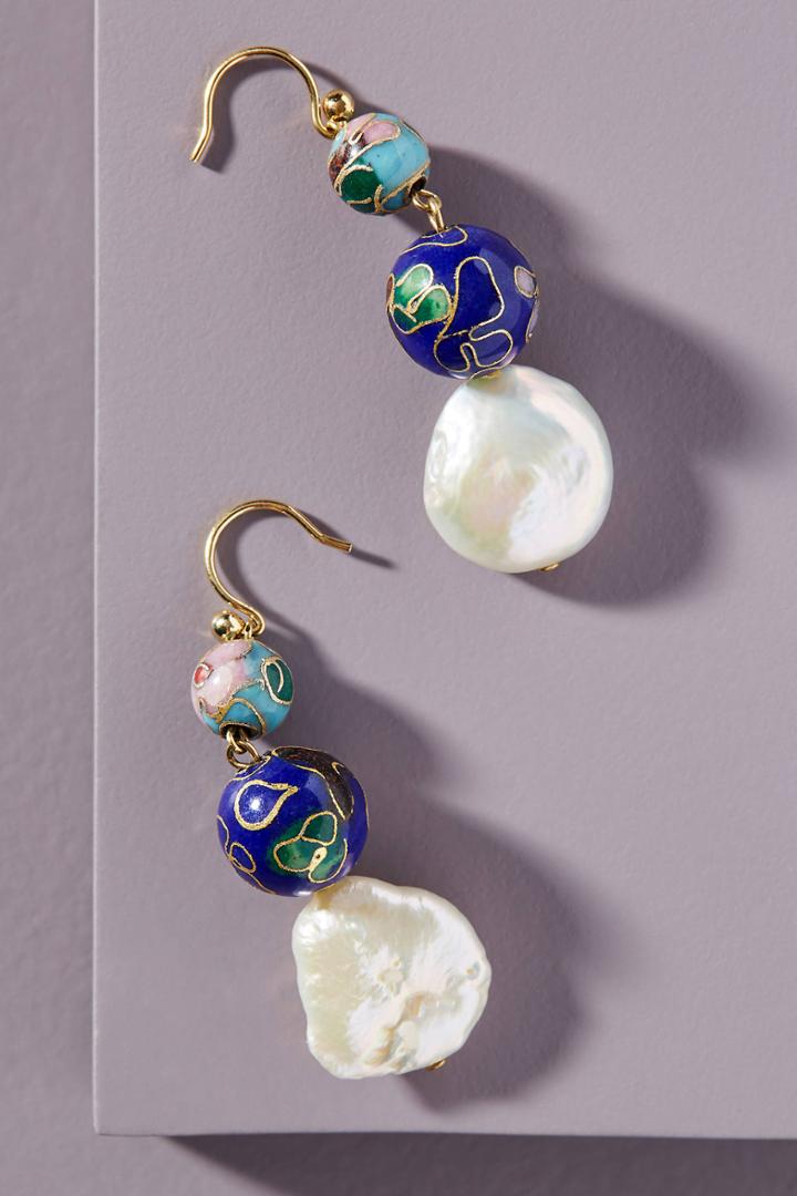 Serefina Amelie Pearl Drop Earrings