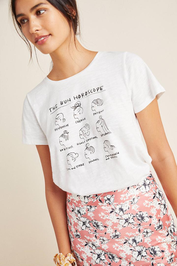 Anthropologie Horoscope Graphic Tee