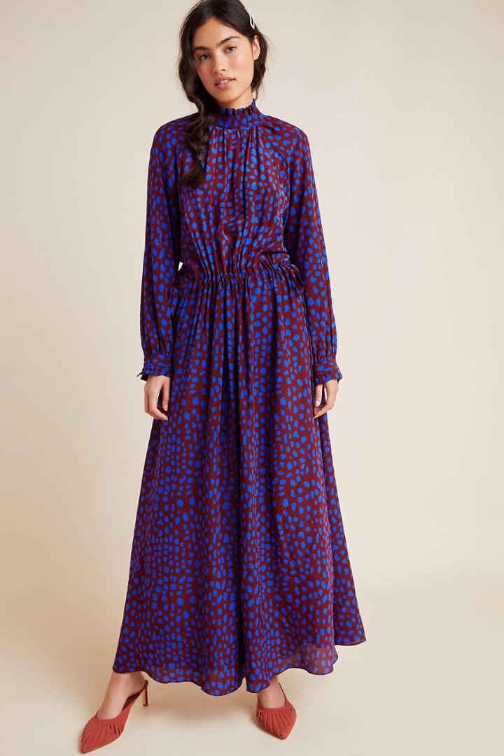 Whit Annie Silk Maxi Dress