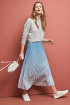 Just Female Ombre Pleated Skirt